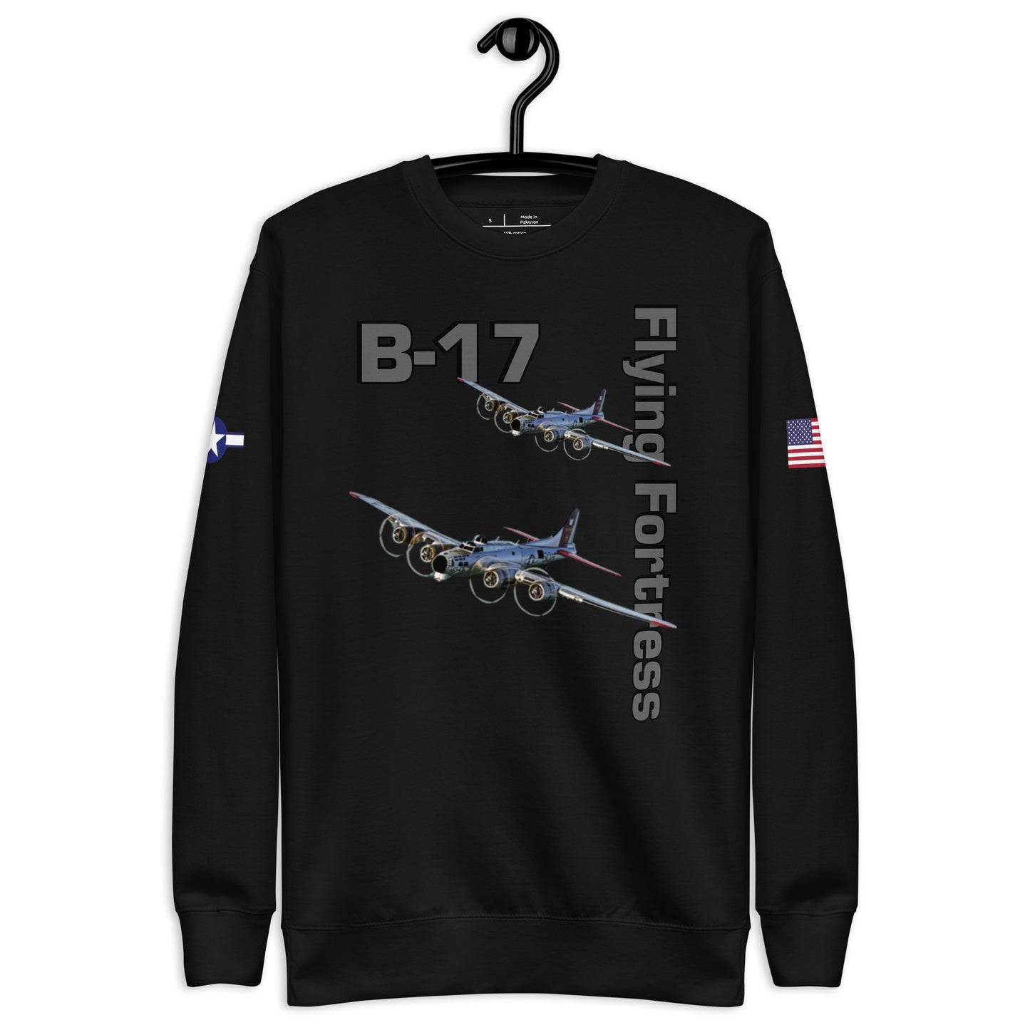 WWII Fortress Patriot Unisex Premium Sweatshirt