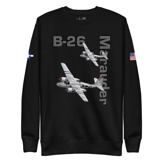 WWII Marauder Patriot Unisex Premium Sweatshirt