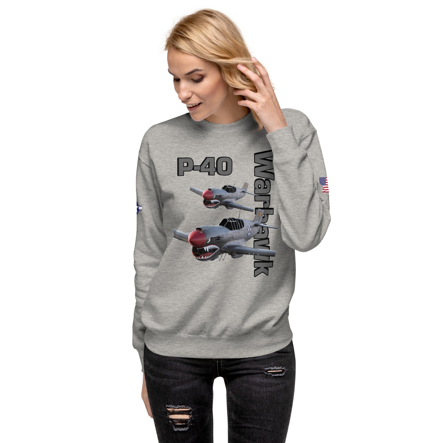 Warhawk Patriot Unisex Premium Sweatshirt