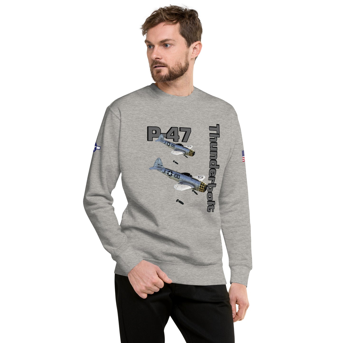 Thunderbolt Patriot Unisex Premium Sweatshirt