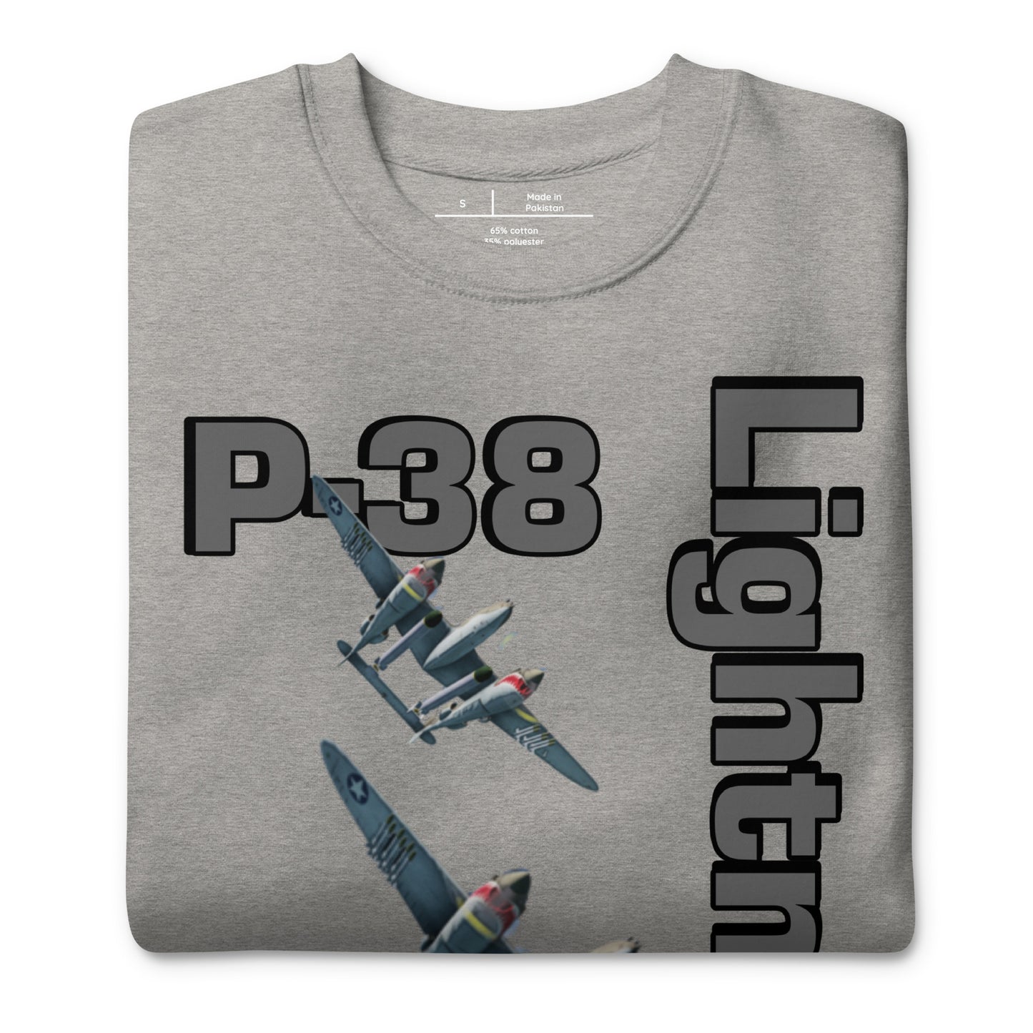 WWII Lightning Patriot Unisex Premium Sweatshirt