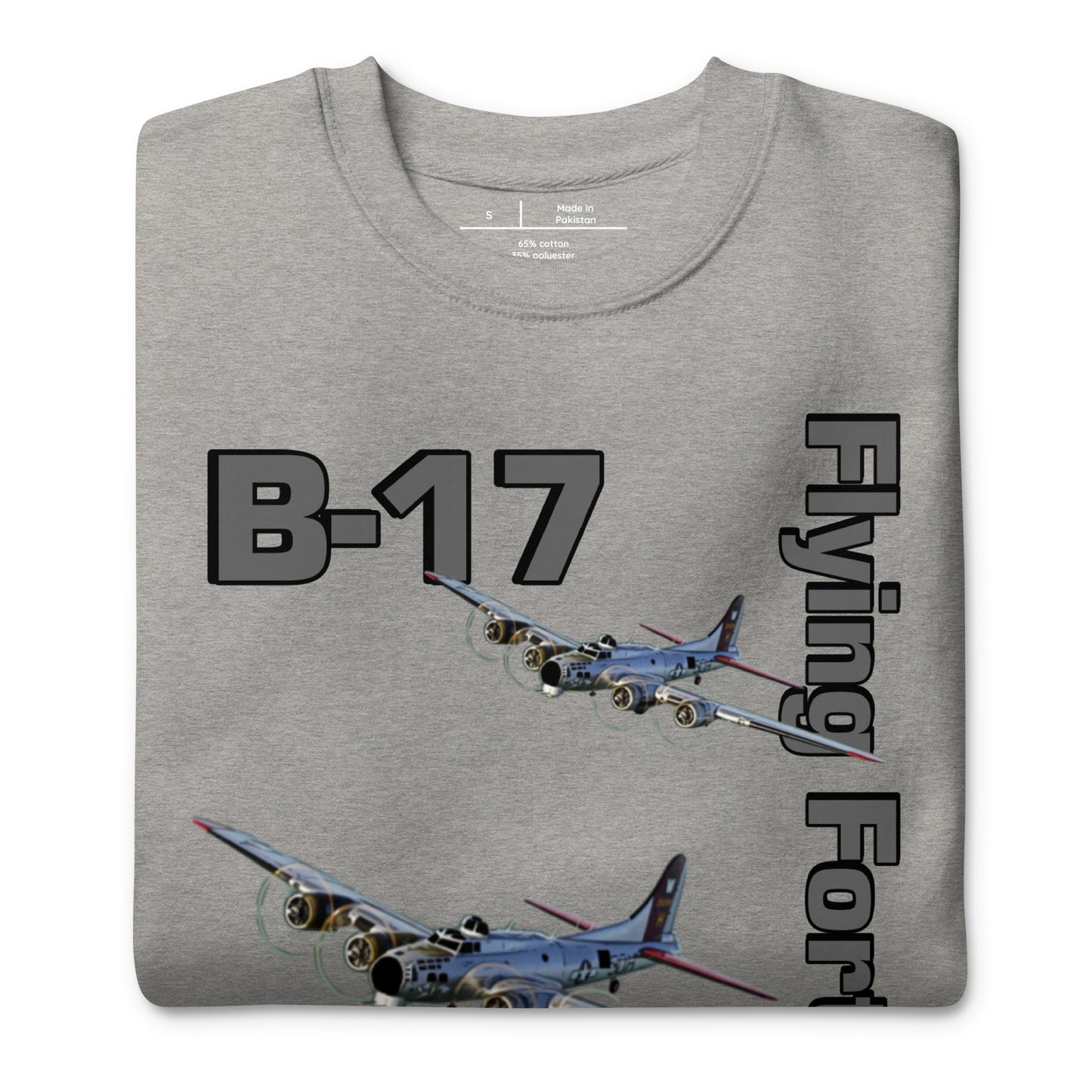 WWII Fortress Patriot Unisex Premium Sweatshirt