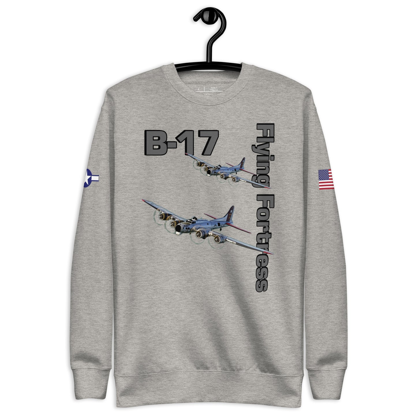 WWII Fortress Patriot Unisex Premium Sweatshirt