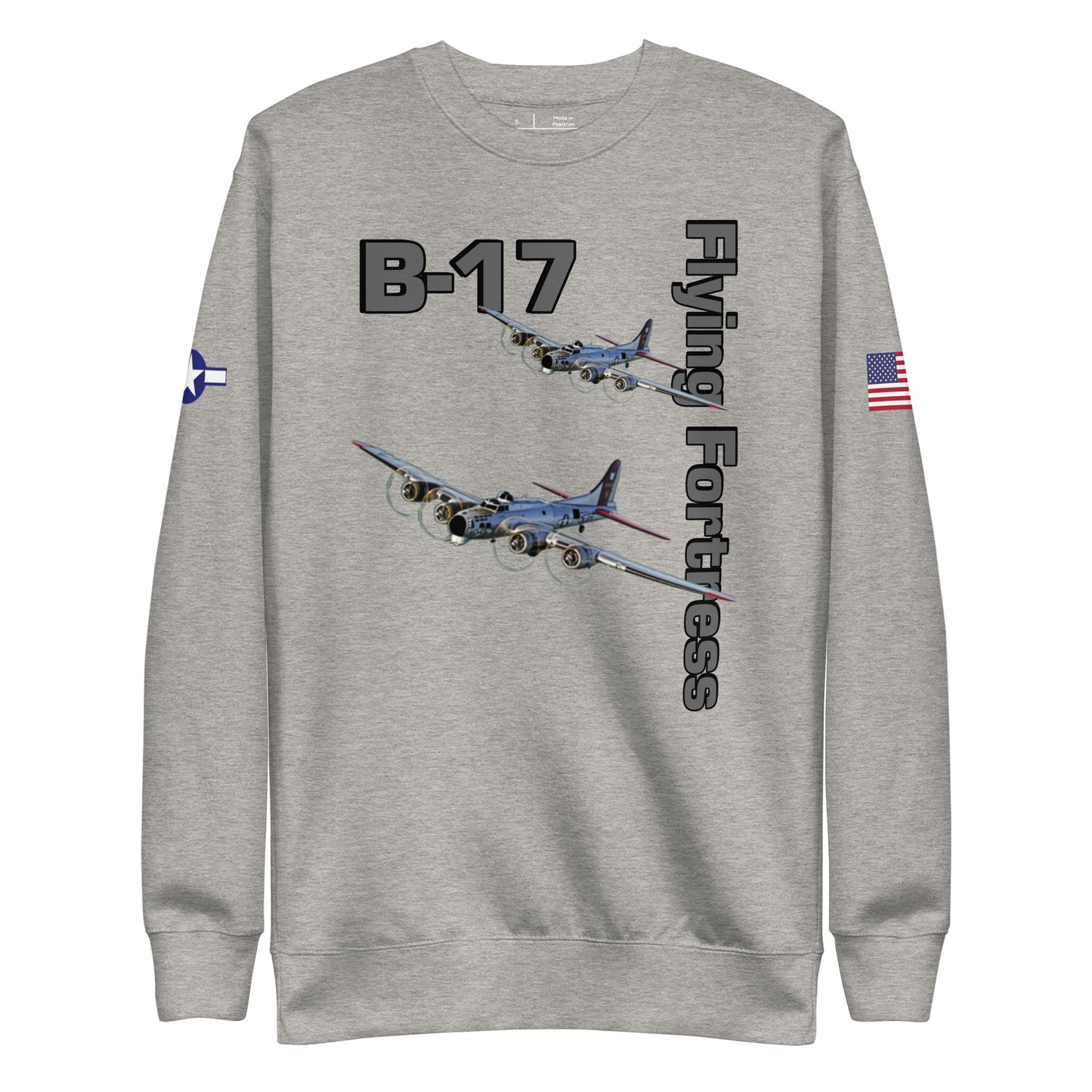 WWII Fortress Patriot Unisex Premium Sweatshirt