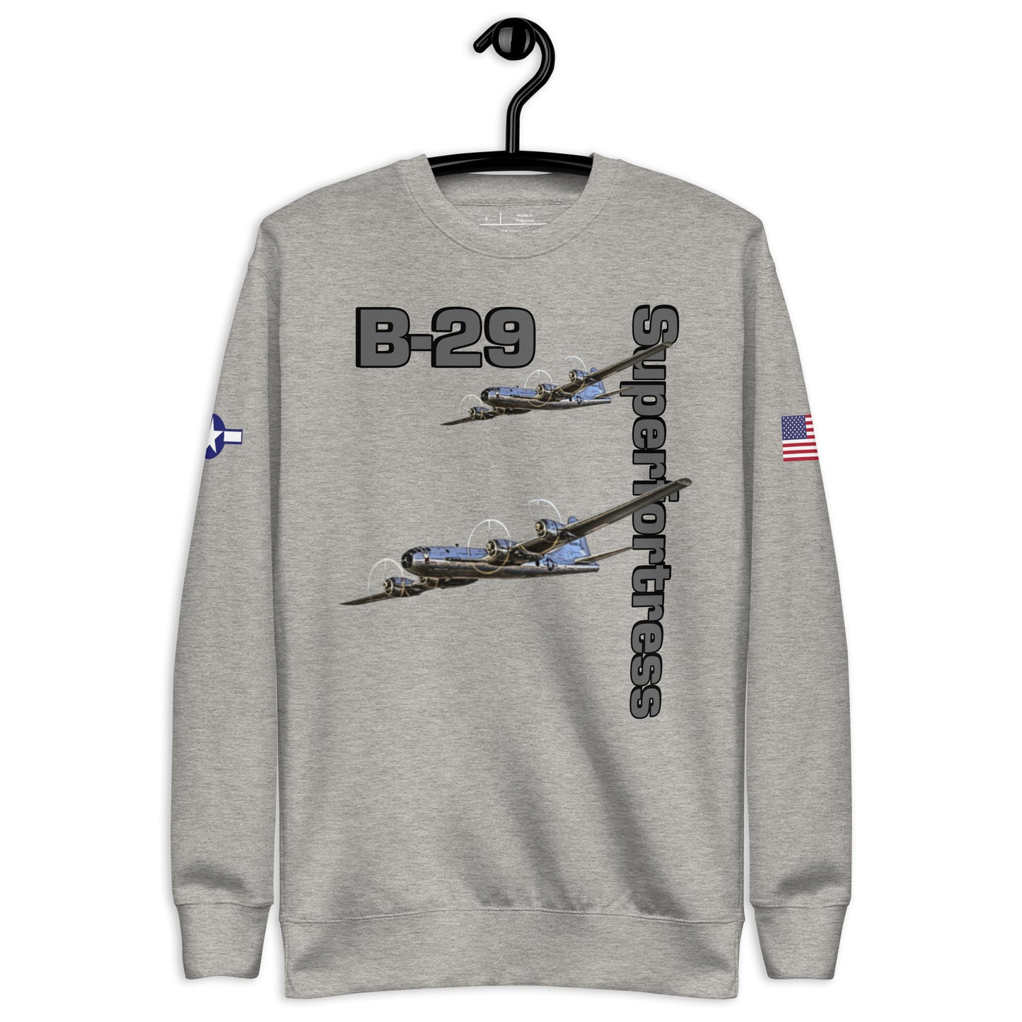 WWII Superfortress Patriot Unisex Premium Sweatshirt
