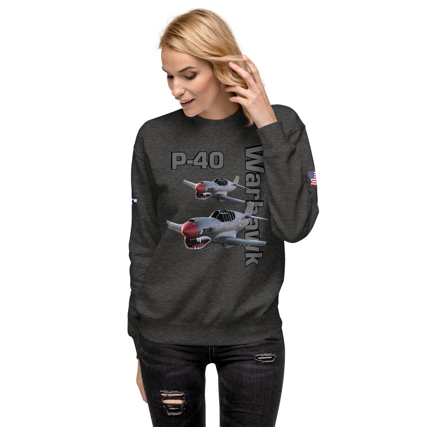 Warhawk Patriot Unisex Premium Sweatshirt