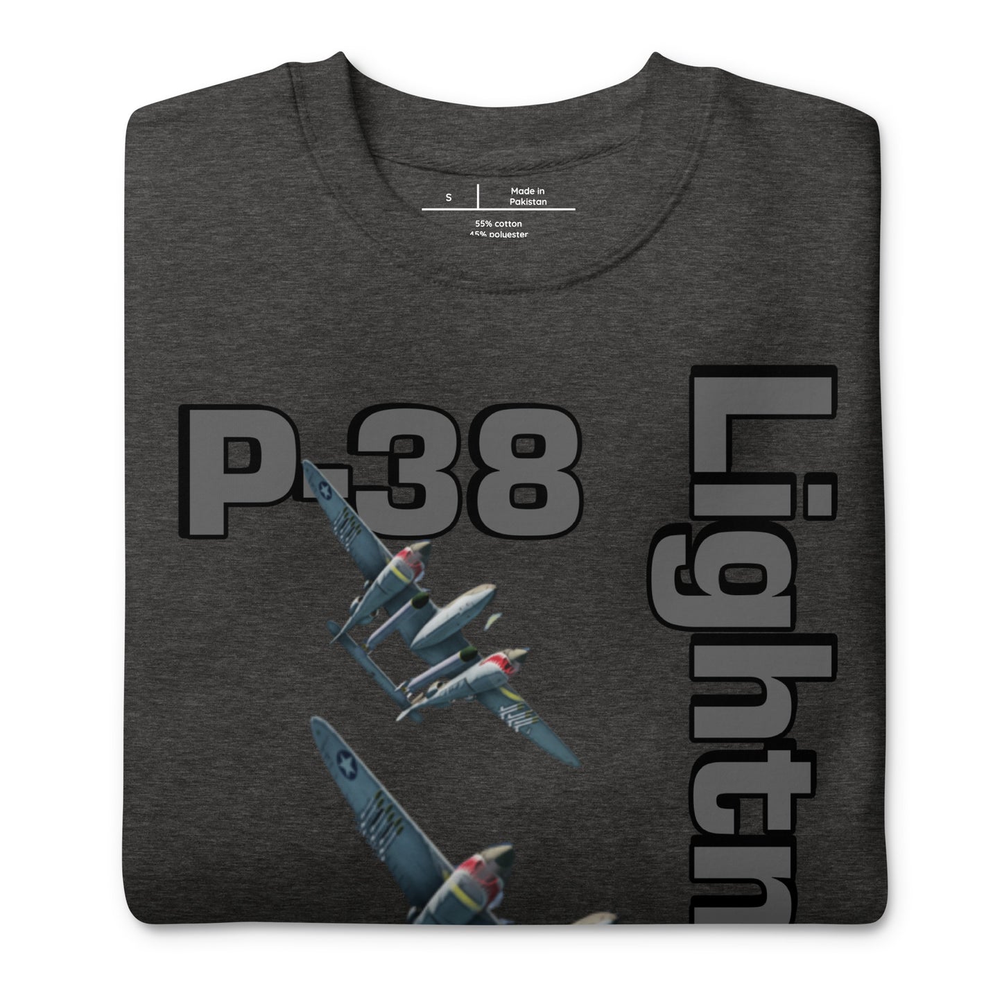 WWII Lightning Patriot Unisex Premium Sweatshirt