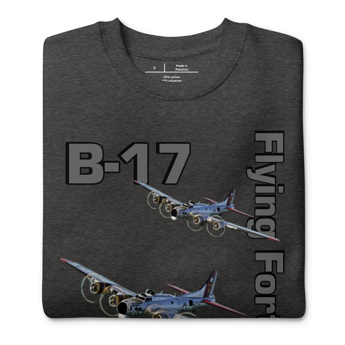 WWII Fortress Patriot Unisex Premium Sweatshirt