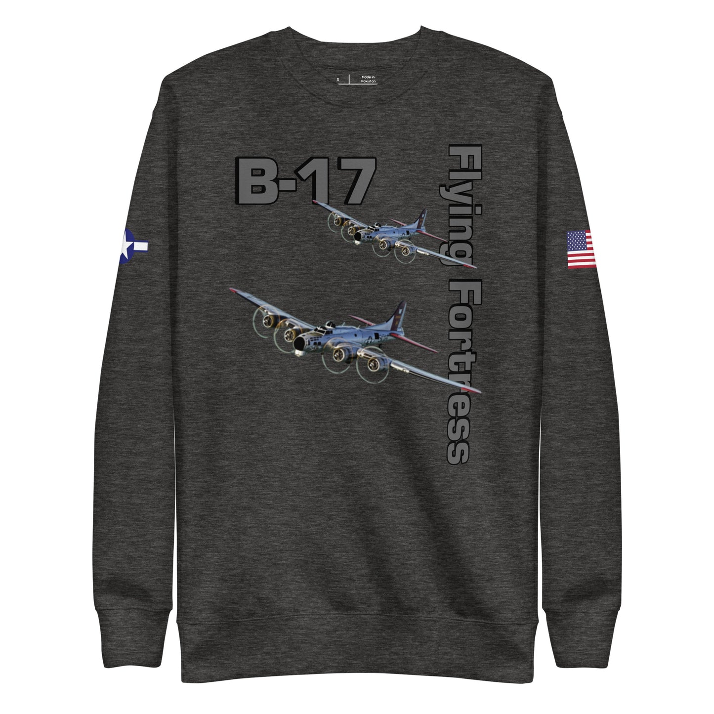 WWII Fortress Patriot Unisex Premium Sweatshirt