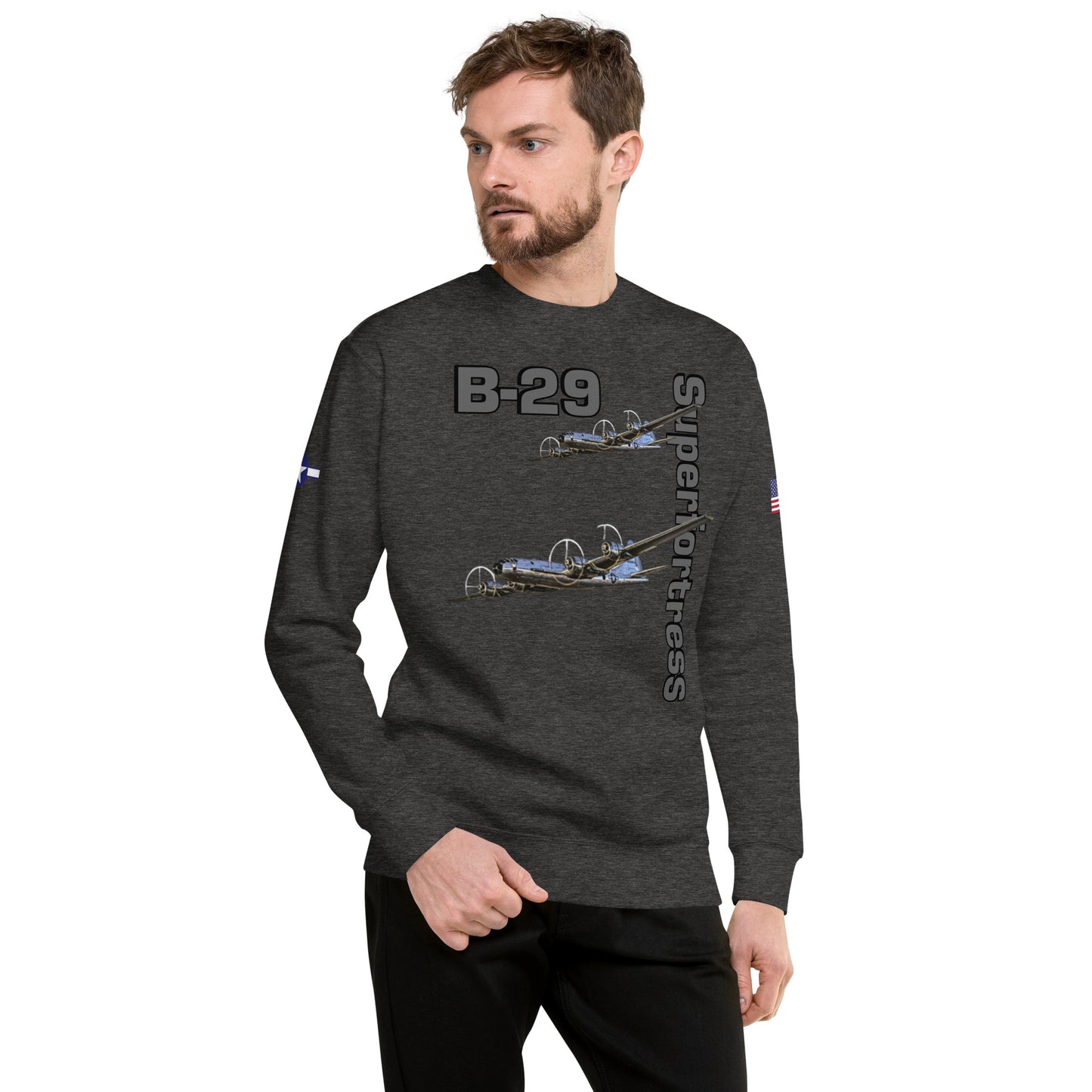 WWII Superfortress Patriot Unisex Premium Sweatshirt