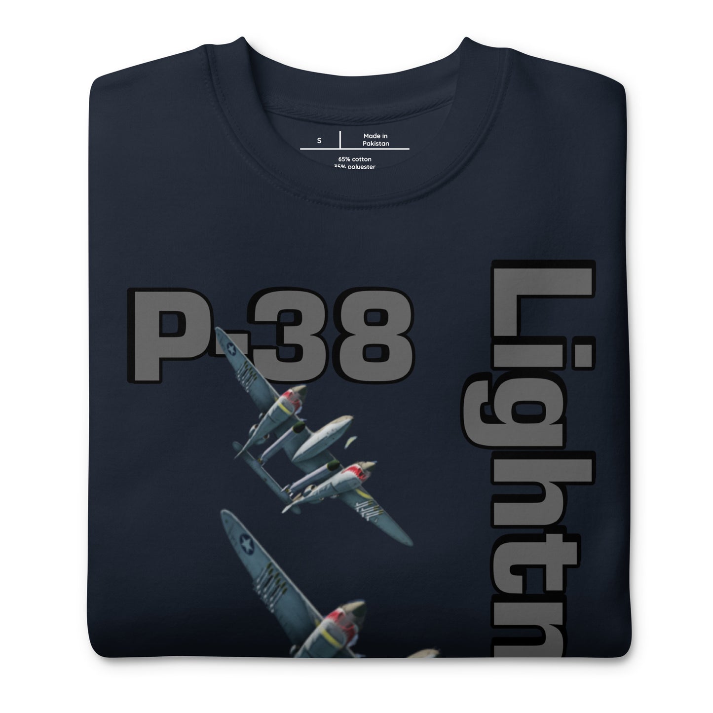 WWII Lightning Patriot Unisex Premium Sweatshirt