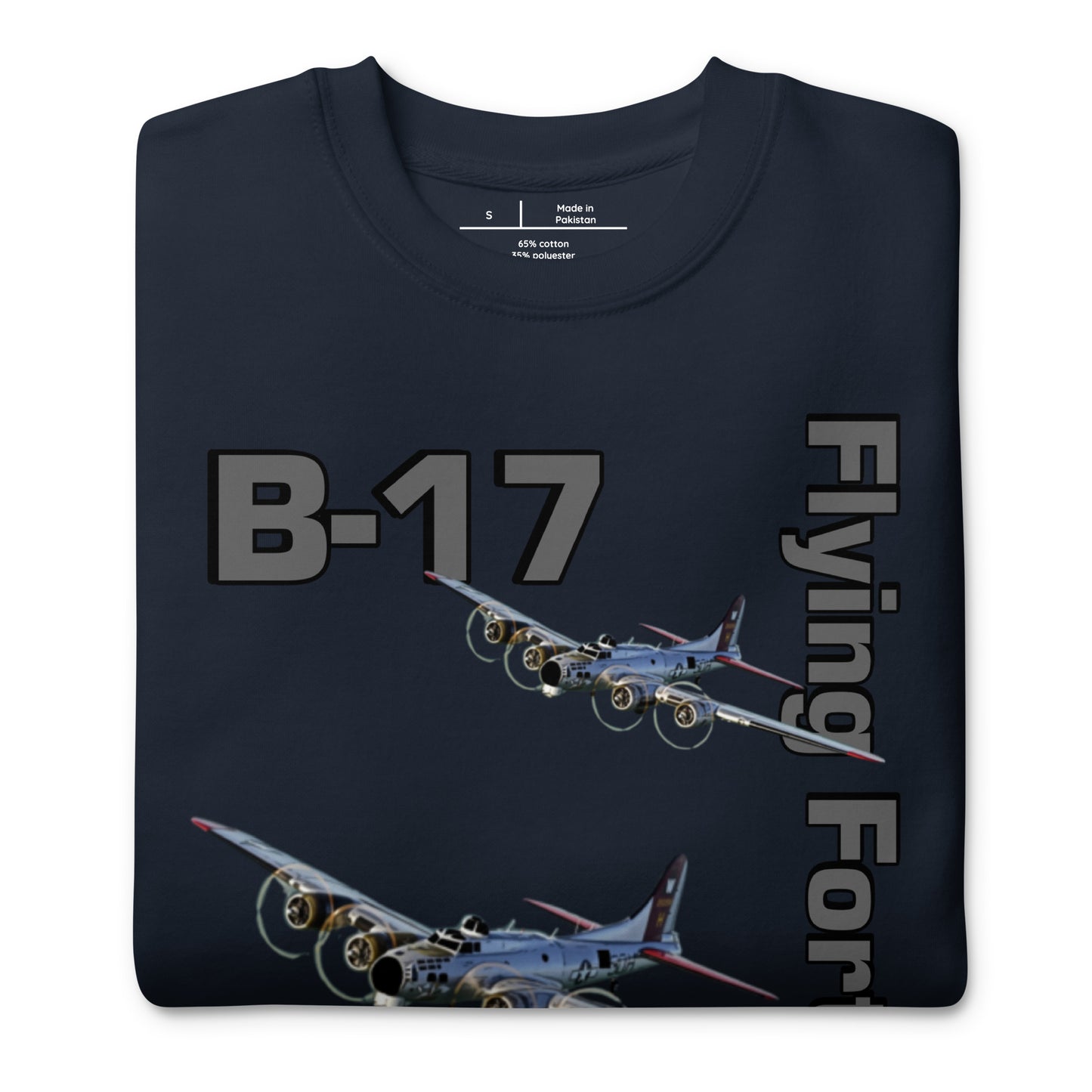 WWII Fortress Patriot Unisex Premium Sweatshirt