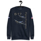 WWII Fortress Patriot Unisex Premium Sweatshirt