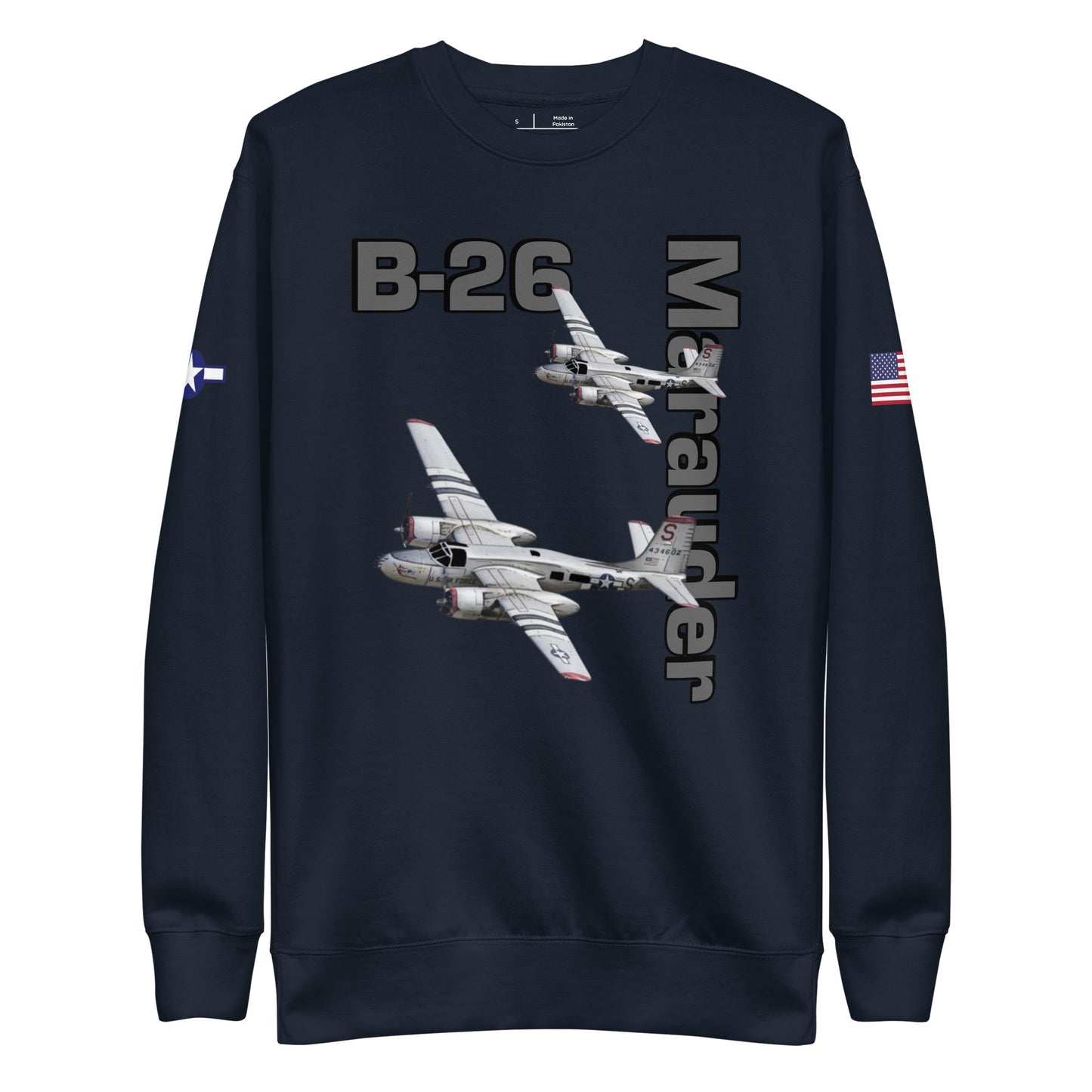 WWII Marauder Patriot Unisex Premium Sweatshirt