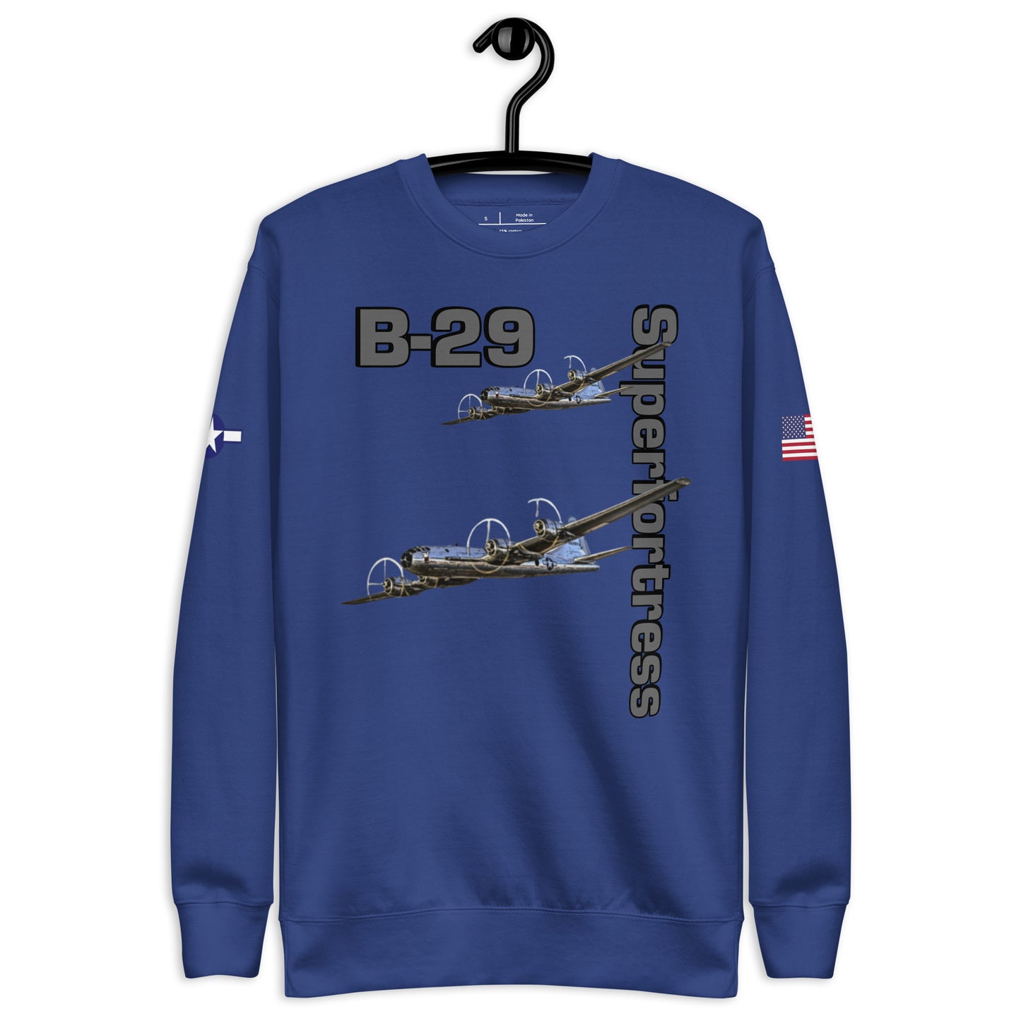 WWII Superfortress Patriot Unisex Premium Sweatshirt