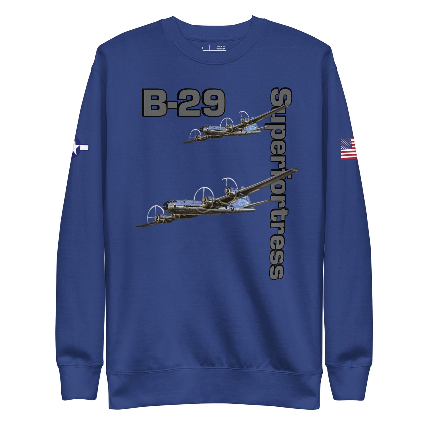 WWII Superfortress Patriot Unisex Premium Sweatshirt
