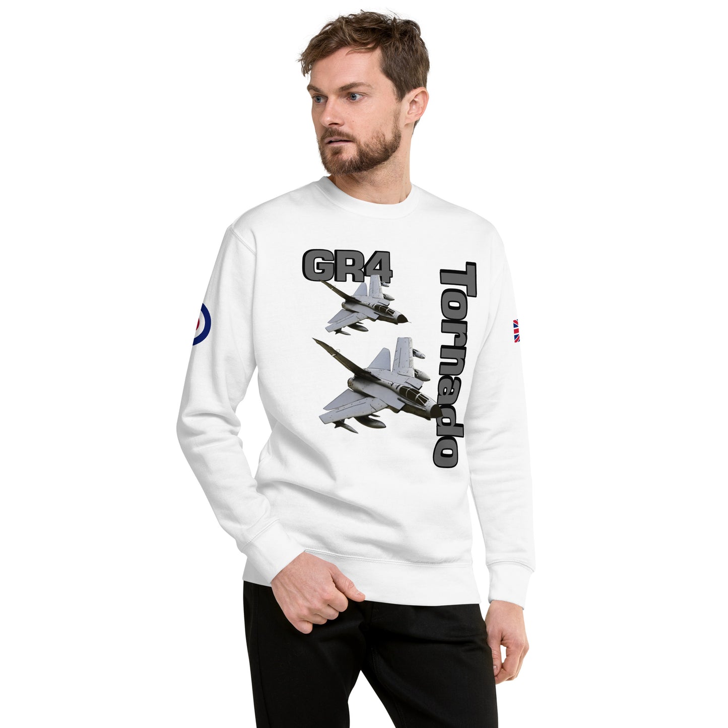 British Tornado Patriot Unisex Premium Sweatshirt