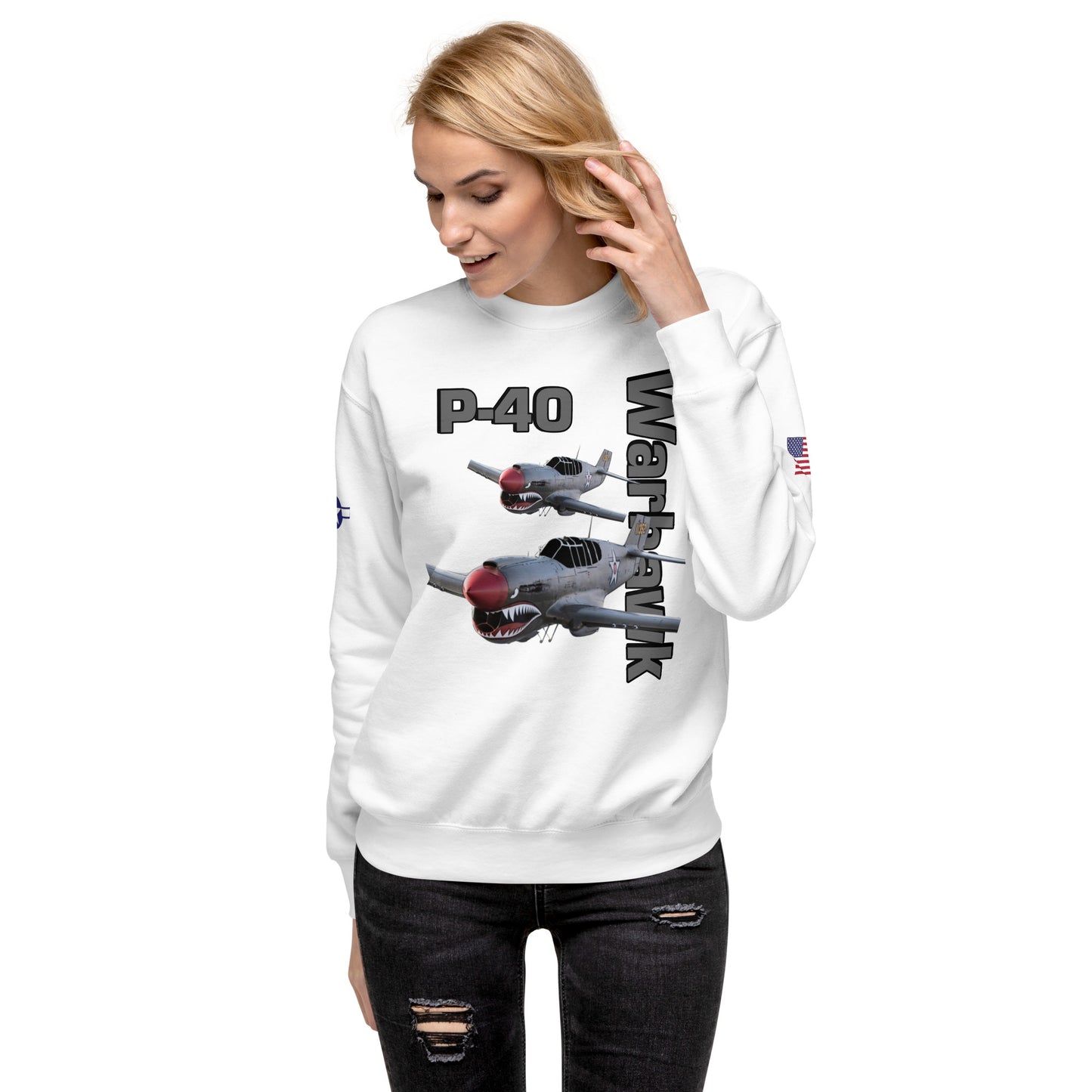 Warhawk Patriot Unisex Premium Sweatshirt