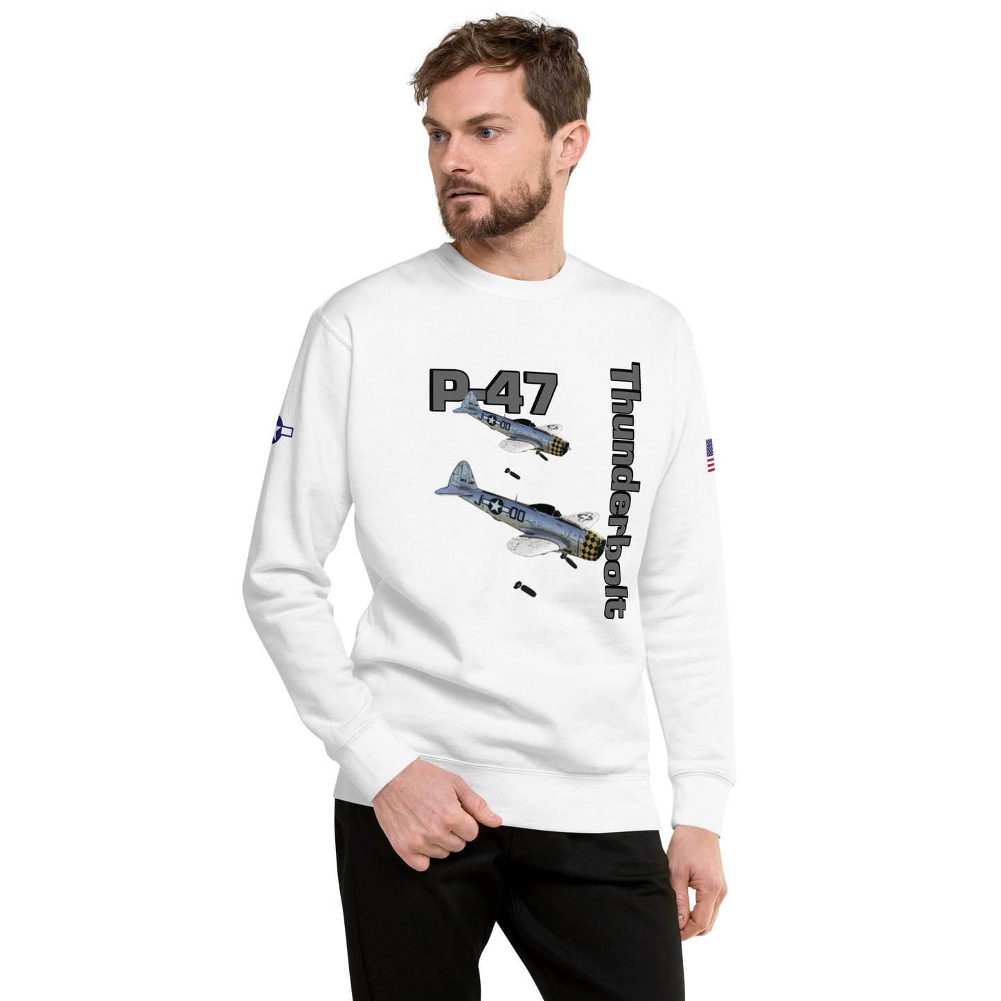 Thunderbolt Patriot Unisex Premium Sweatshirt