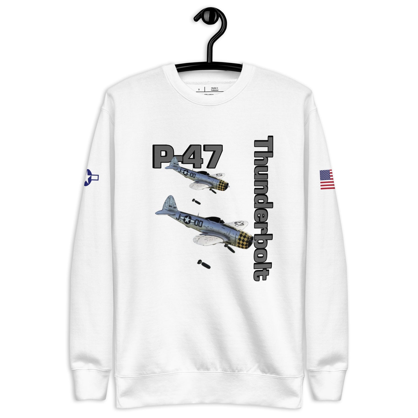 Thunderbolt Patriot Unisex Premium Sweatshirt