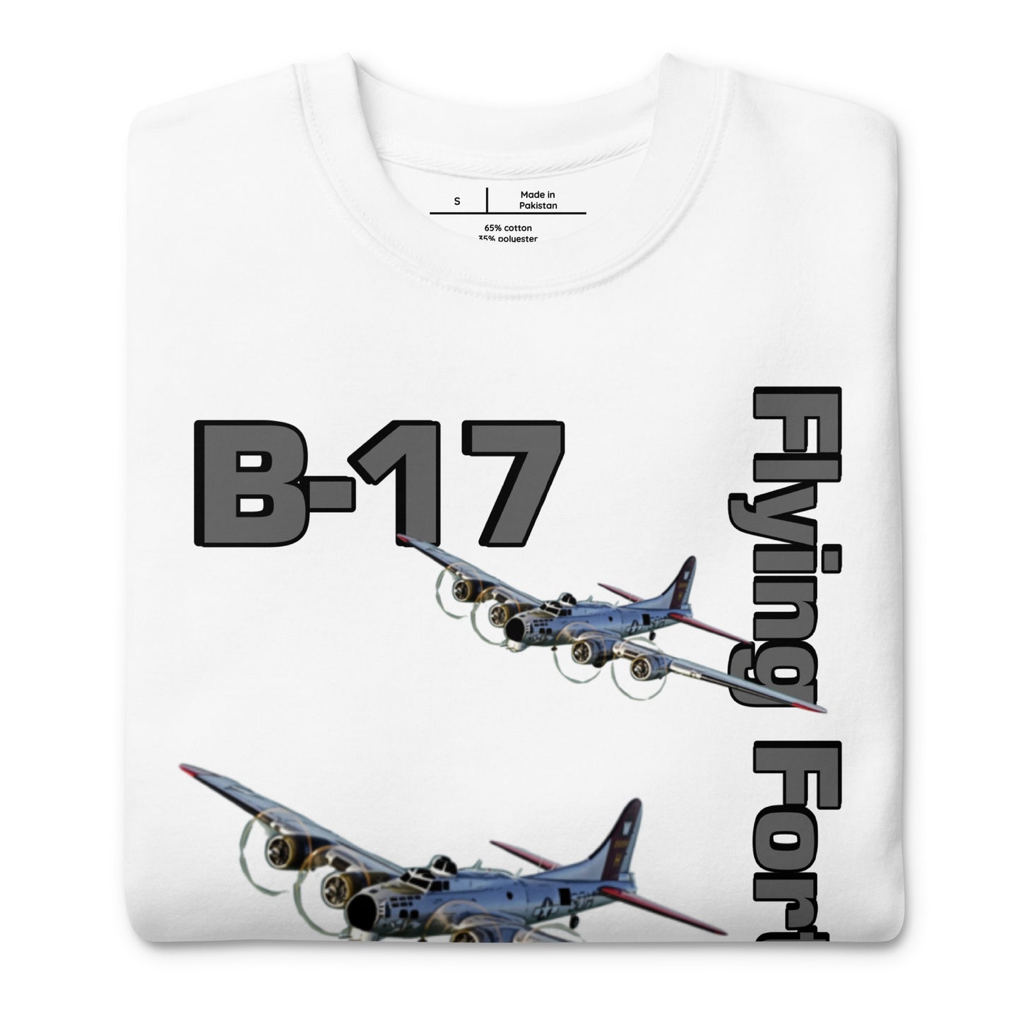 WWII Fortress Patriot Unisex Premium Sweatshirt